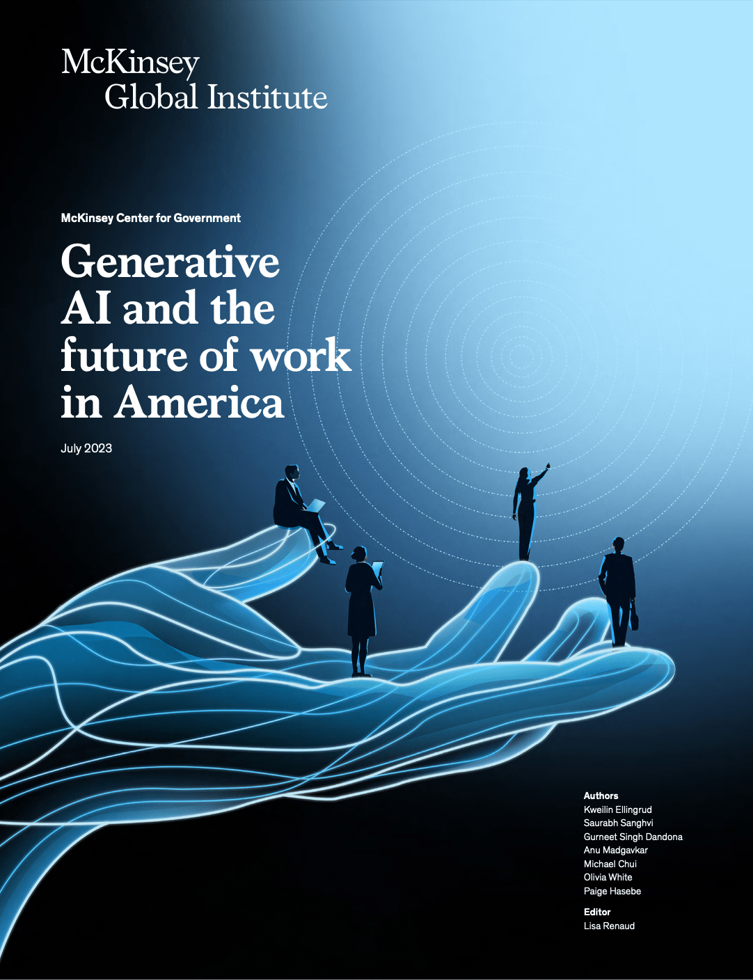 Report: Generative AI and the future of work in America