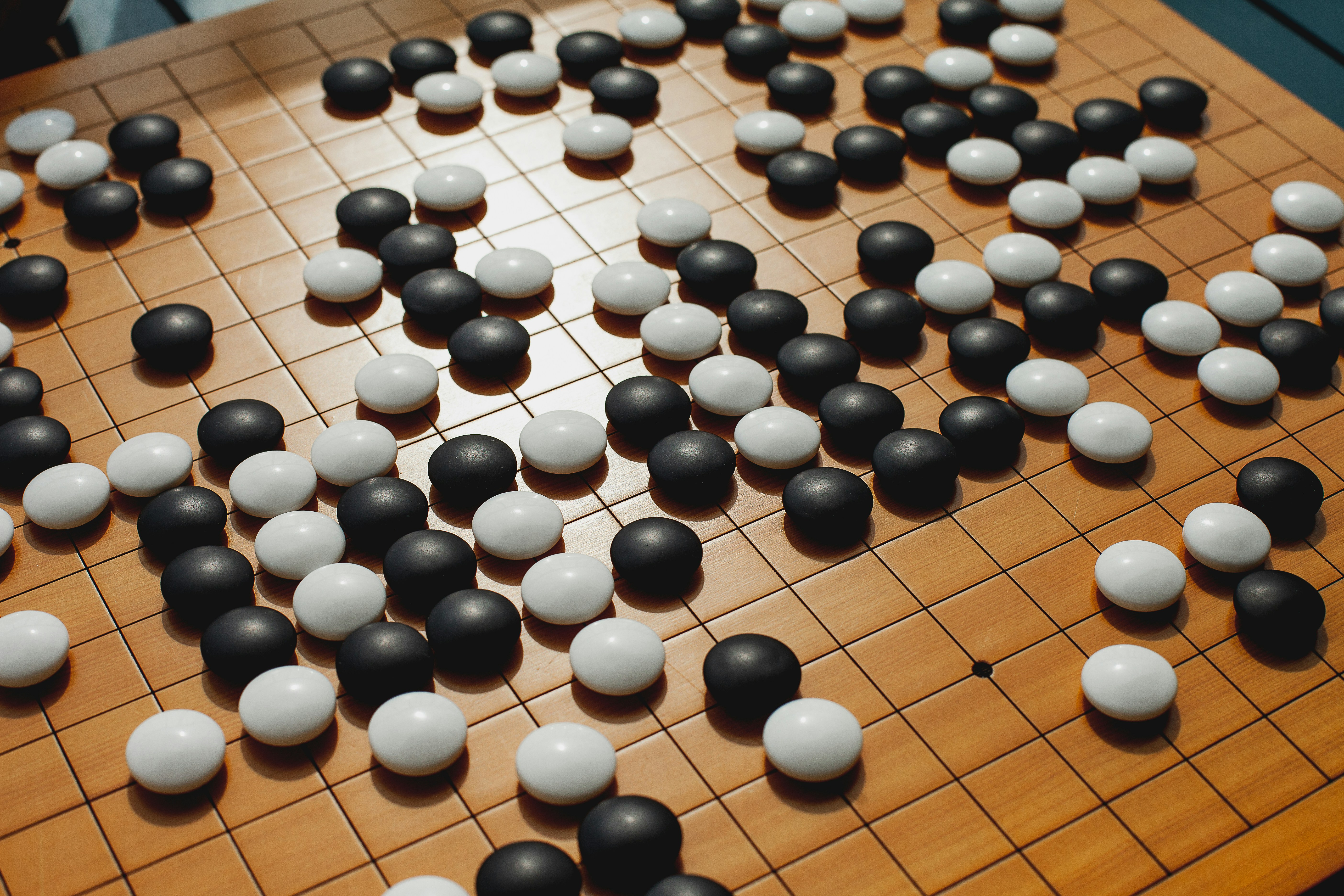 Immagine del gioco go giapponese.