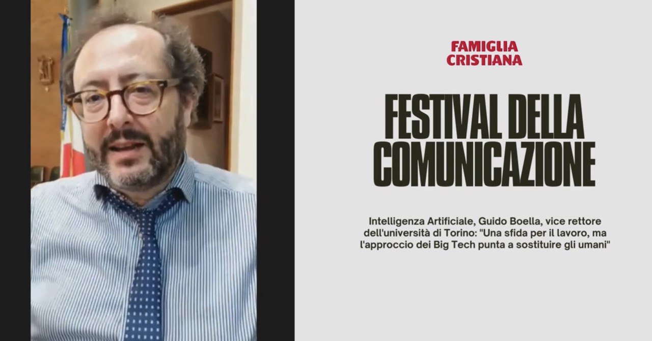 fermo immagine dal video YT: intervista a Guido Boella