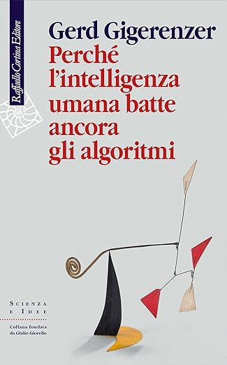 La copertina del libro. Su sfondo chiaro, una scultura mobile colorata e il titolo.