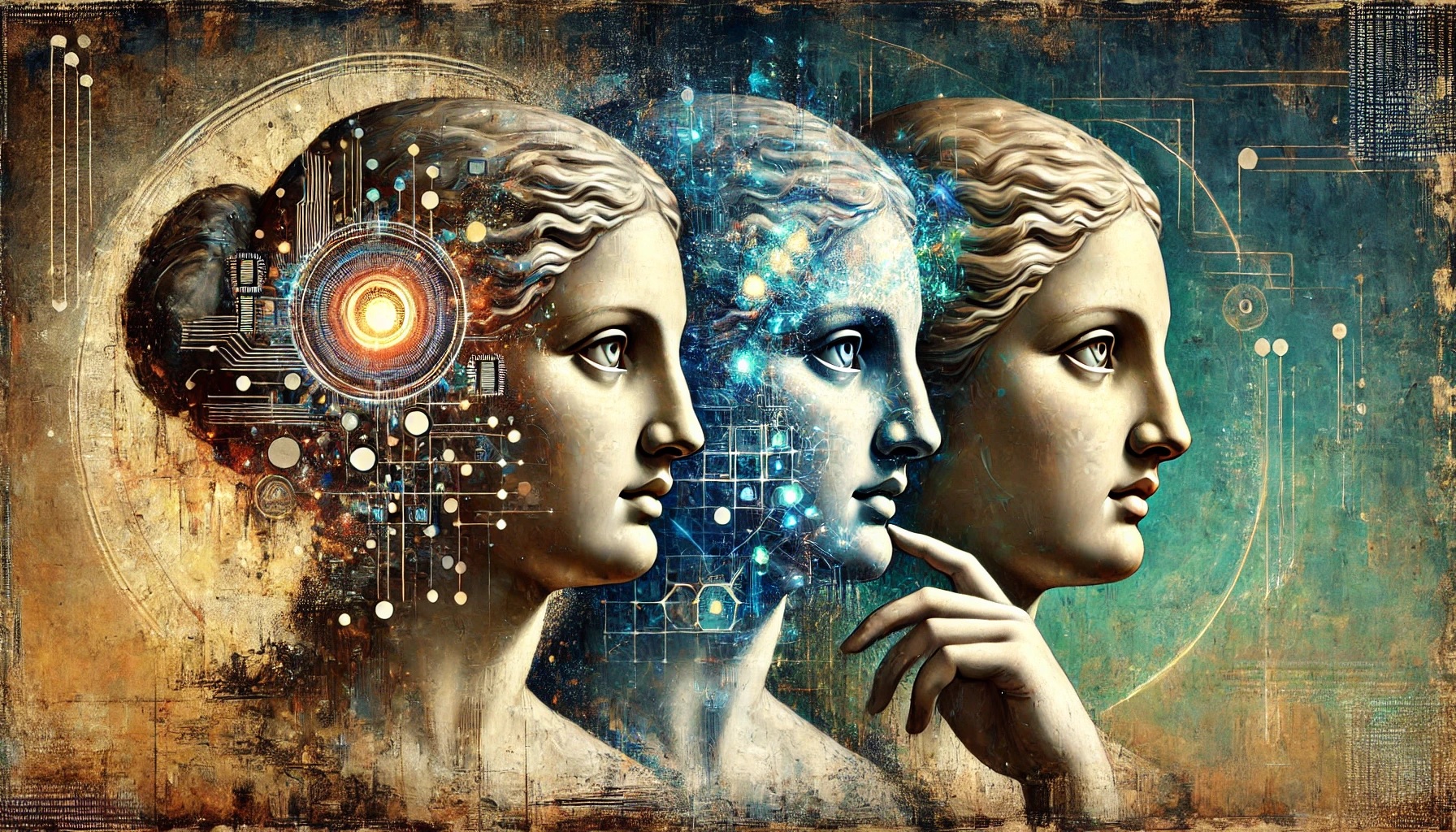 Volti di donne pensanti