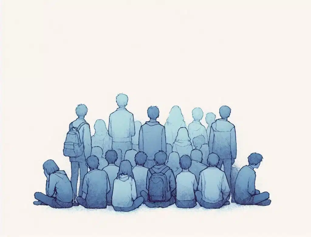 Gruppo di studenti.