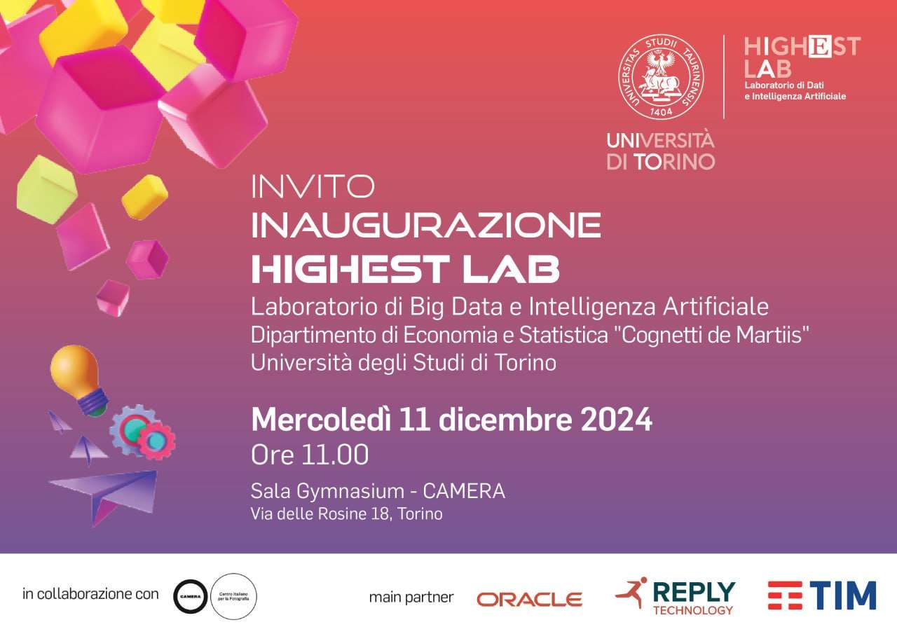 locandina evento con titolo, ora luogo e sponsor