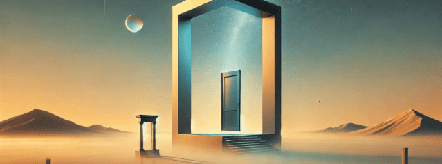 porta in un deserto