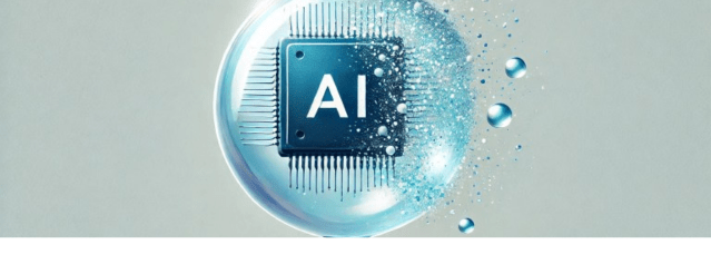 Chip con scritto AI dentro ad una bolla