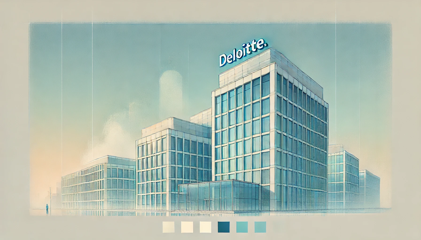 Sede della società di consulenza Deloitte