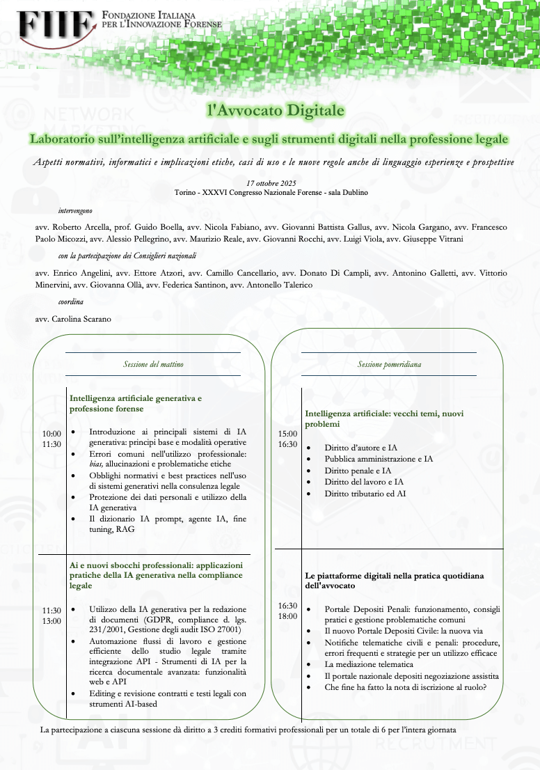 Locandina Avvocato Digitale