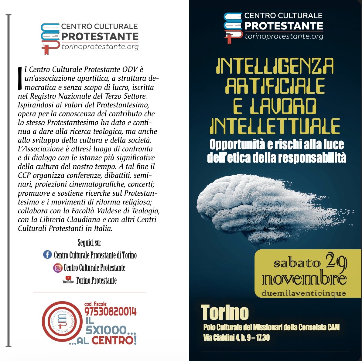 IA e lavoro intellettuale | 29 novembre