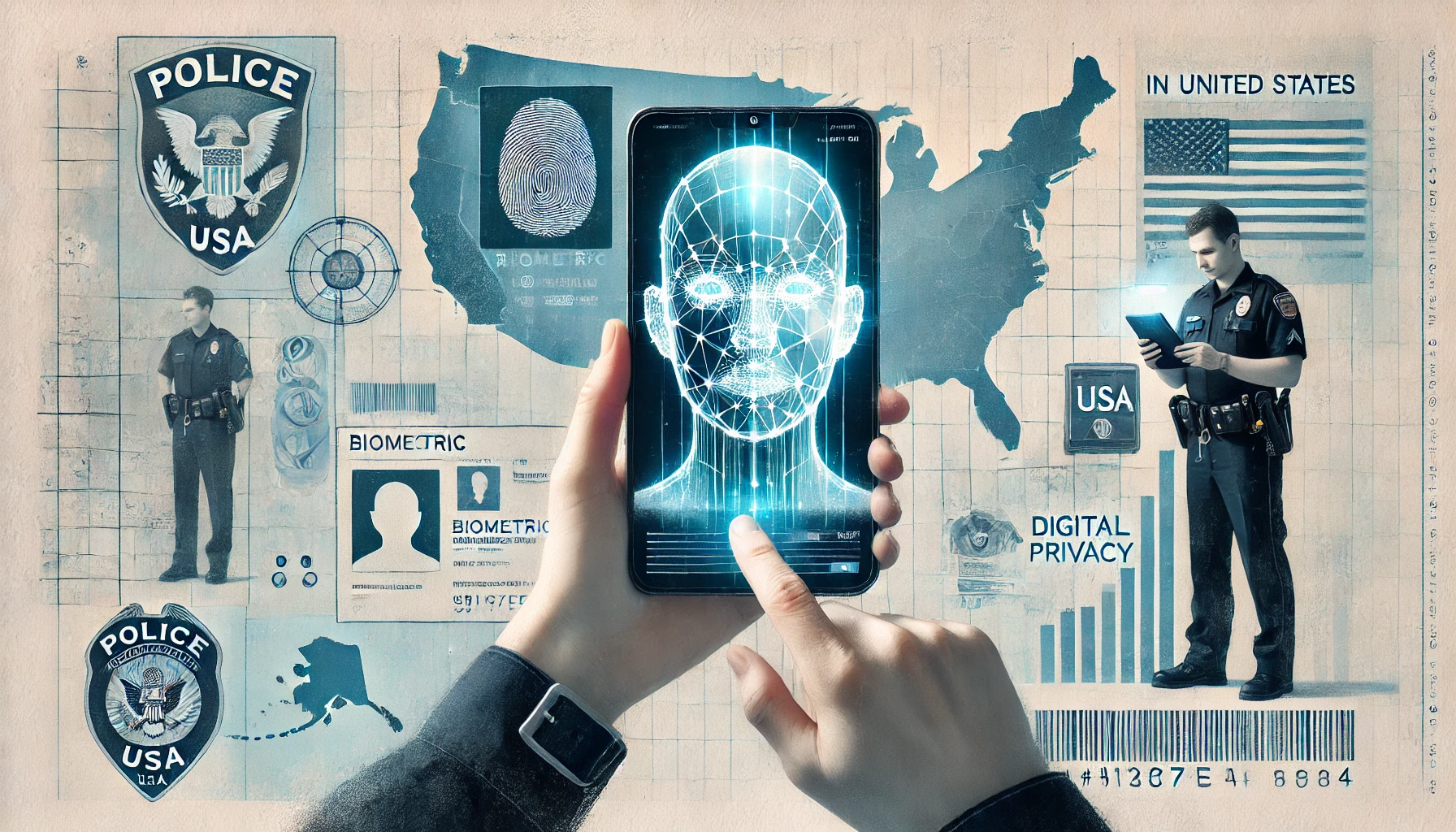 La polizia negli USA identifica i migranti con Mobile Identify