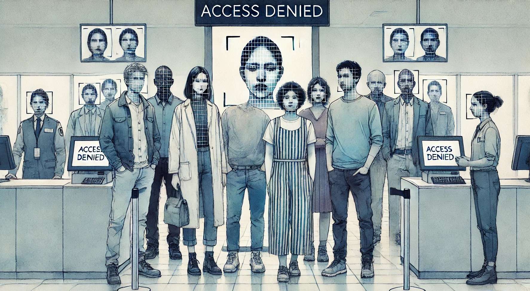 Riconoscimento facciale: 100 milioni di persone escluse dall’IA