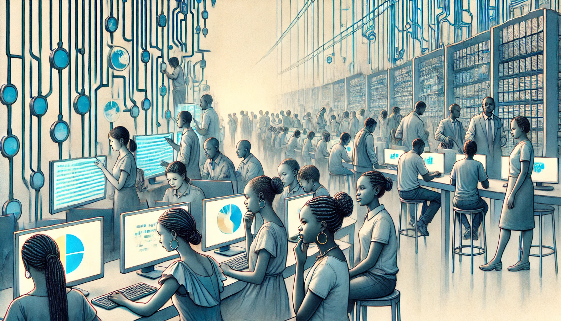 Colonialiso digitale in Kenya.