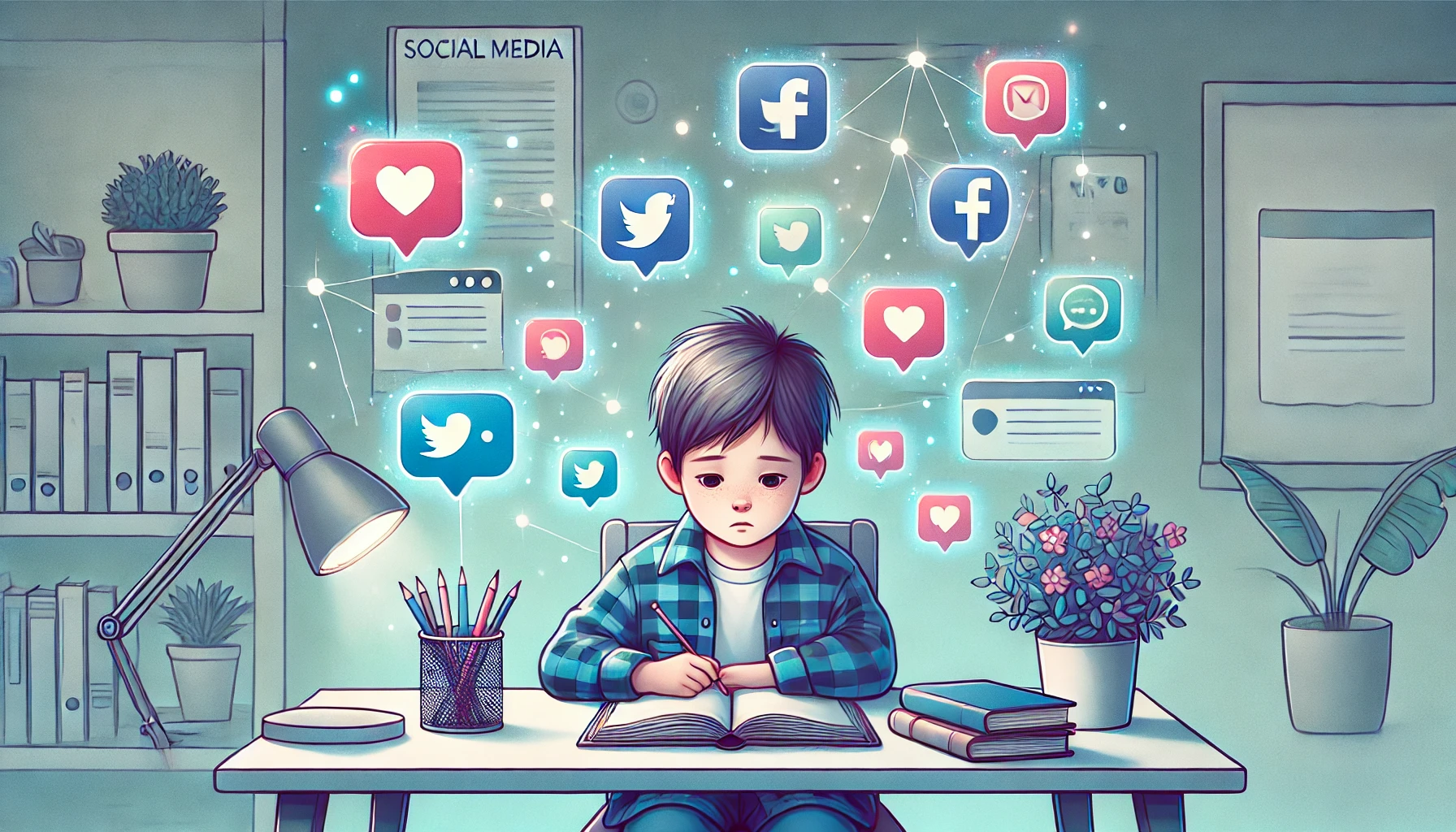 I social media danneggiano lo sviluppo cognitivo dei bambini
