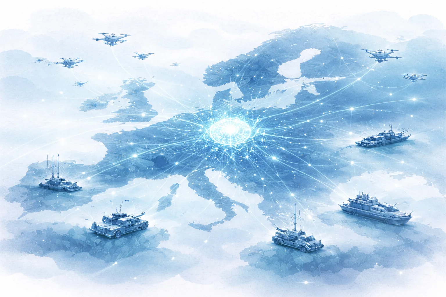L'Europa e i droni di Helsing.