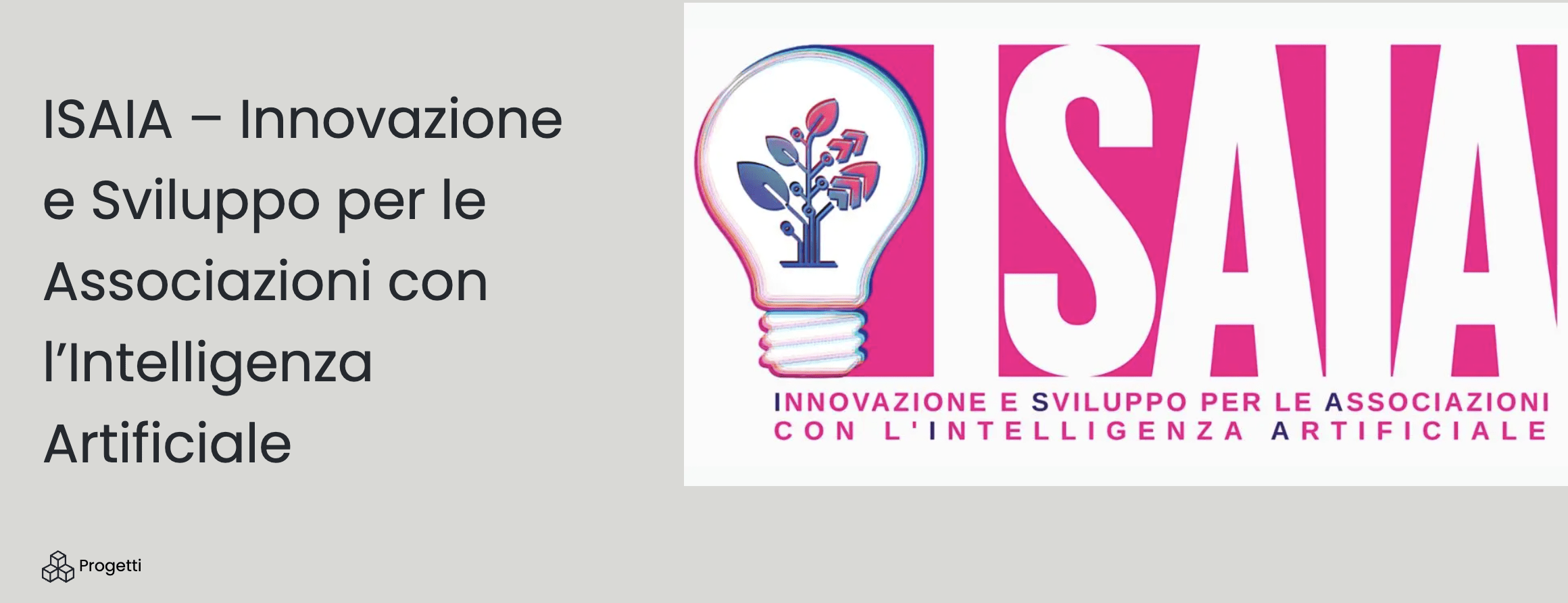 Locandina Progetto ISAIA