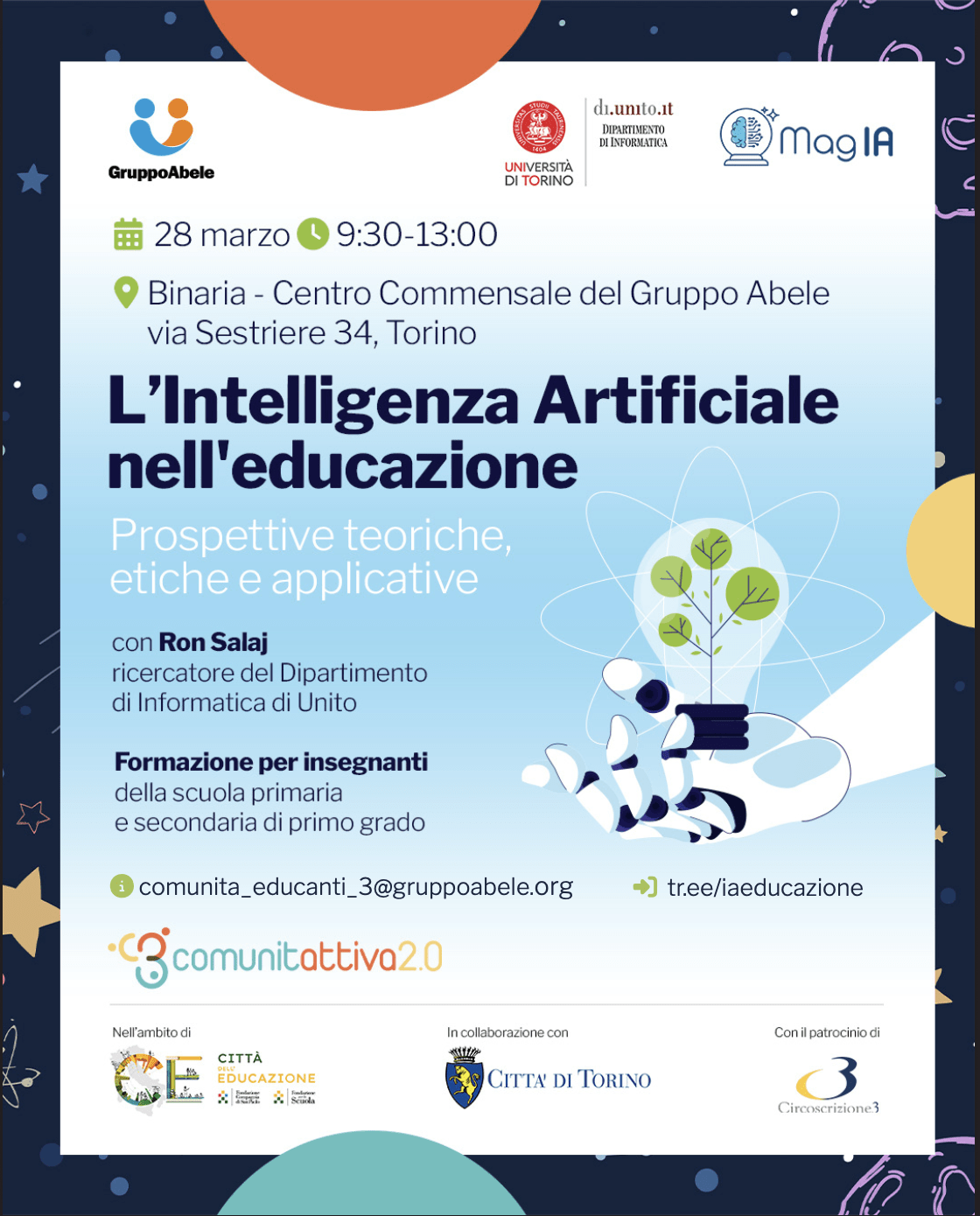 Locandina L'IA nell'educazione