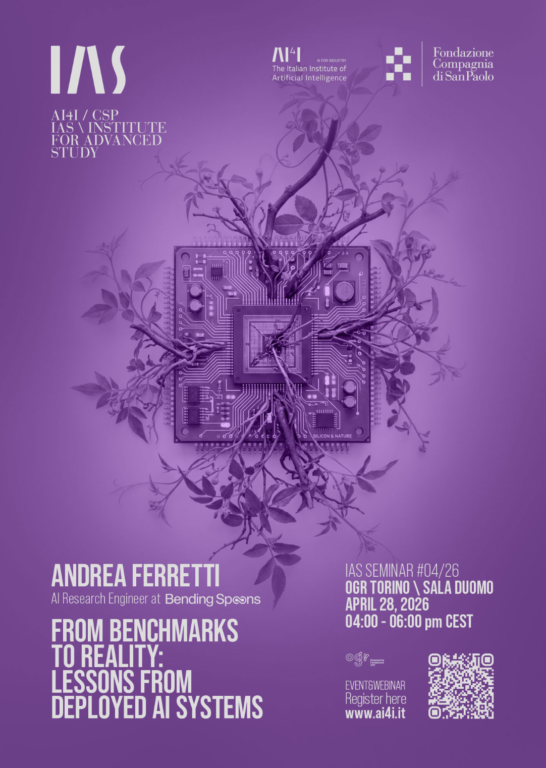 Locandina evento AI4I