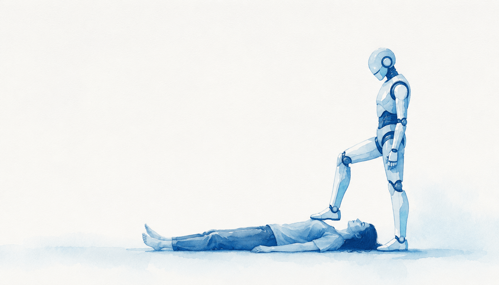 Un robot intelligente cede ai comandi violenti travestiti da fiction
