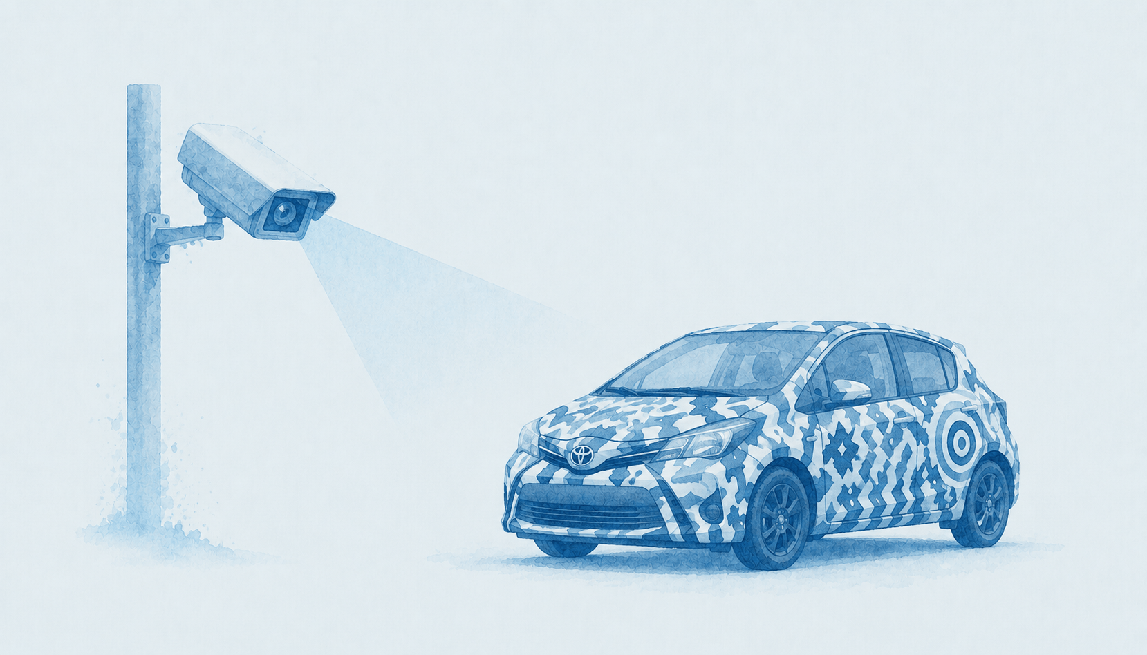 Auto e privacy: i pattern visivi che eludono le telecamere di rilevamento